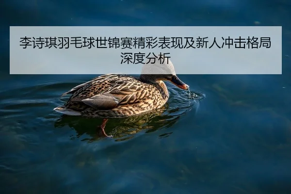 李诗琪羽毛球世锦赛精彩表现及新人冲击格局深度分析